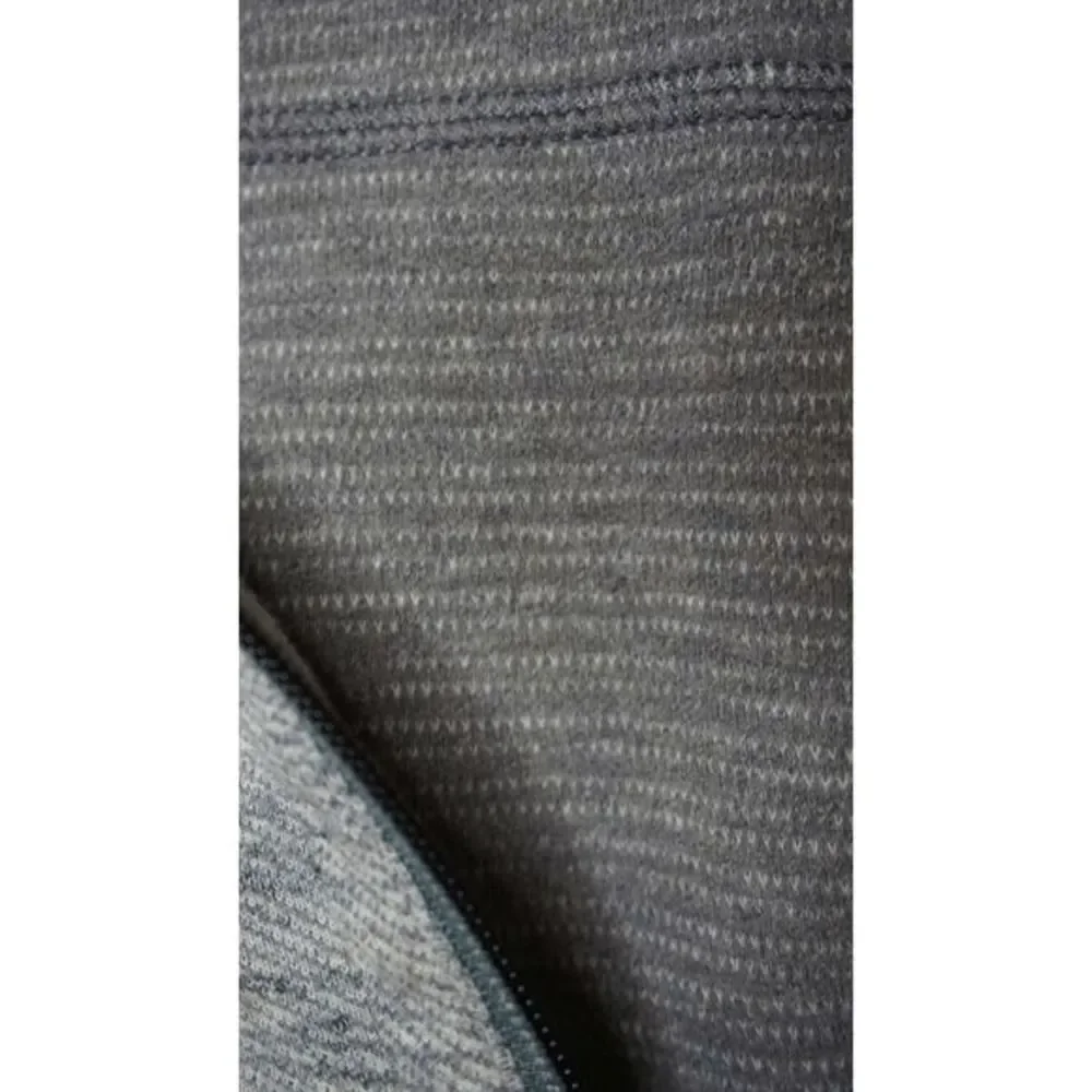 Tommy Bahama Men's Reversible‎ Sz 2X Gray Cotton Long Sleeve 1/4 Zip Pullover